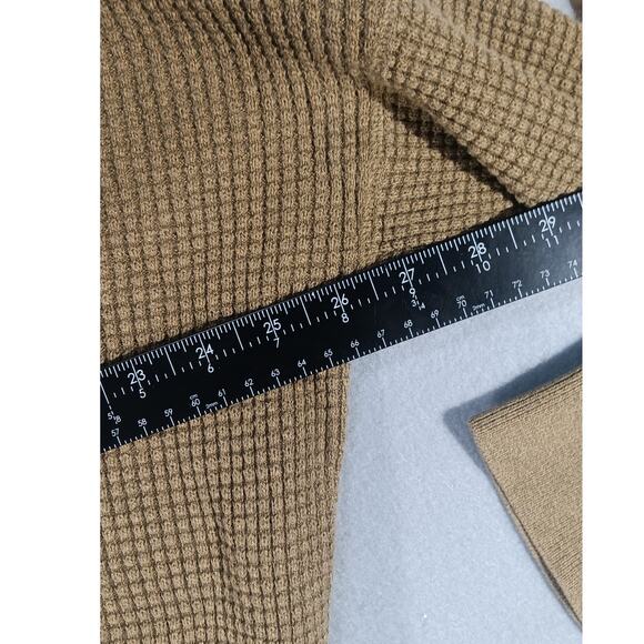 REI Co-op Wallace Lake WaffleKnit Cotton Sweater Xl 100% Cotton Relaxed Crewneck - Picture 4 of 9